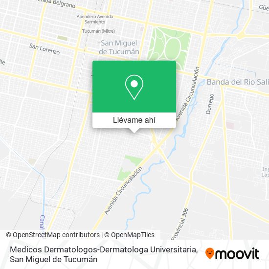 Mapa de Medicos Dermatologos-Dermatologa Universitaria