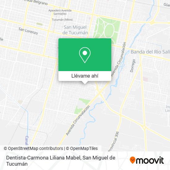 Mapa de Dentista-Carmona Liliana Mabel