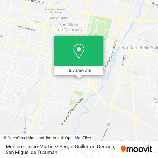 Mapa de Medico Clinico-Martinez Sergio Guillermo German