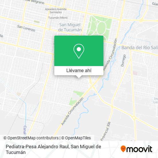 Mapa de Pediatra-Pesa Alejandro Raul