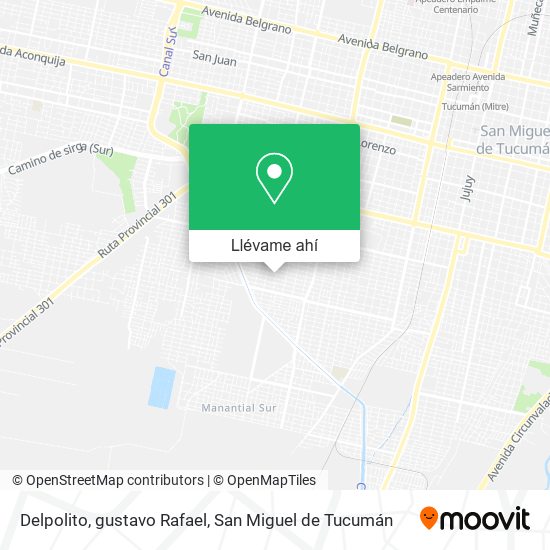 Mapa de Delpolito, gustavo Rafael