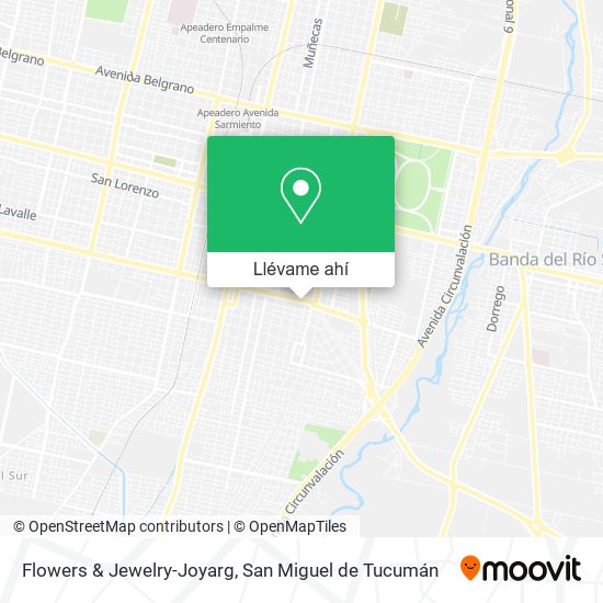 Mapa de Flowers & Jewelry-Joyarg