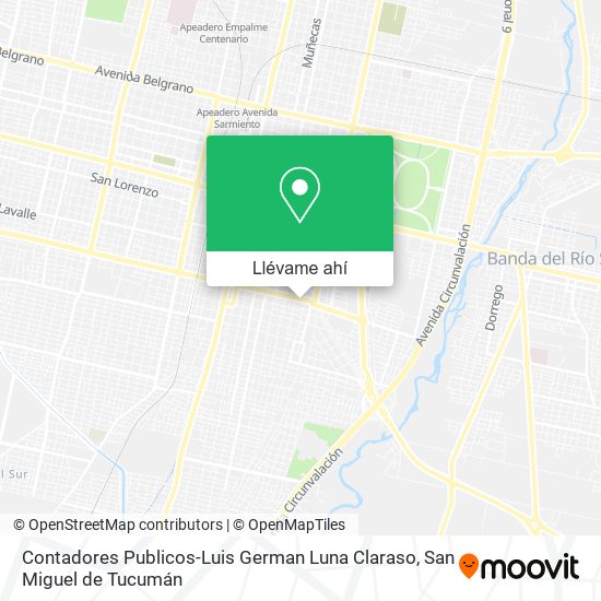 Mapa de Contadores Publicos-Luis German Luna Claraso