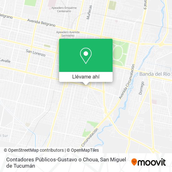 Mapa de Contadores Públicos-Gustavo o Choua