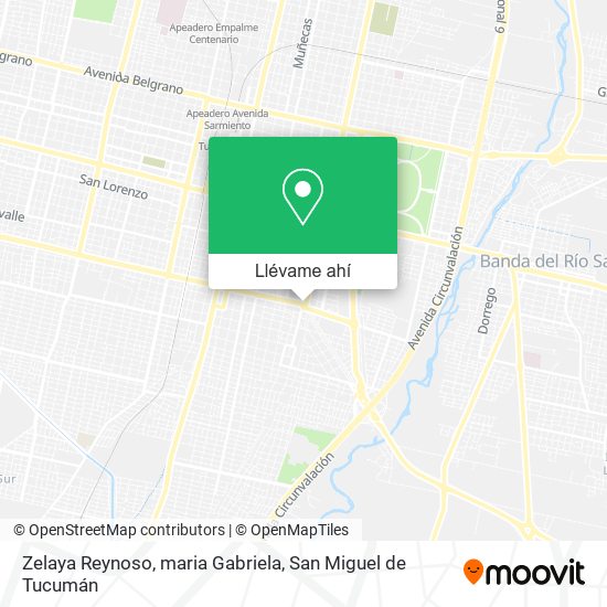 Mapa de Zelaya Reynoso, maria Gabriela