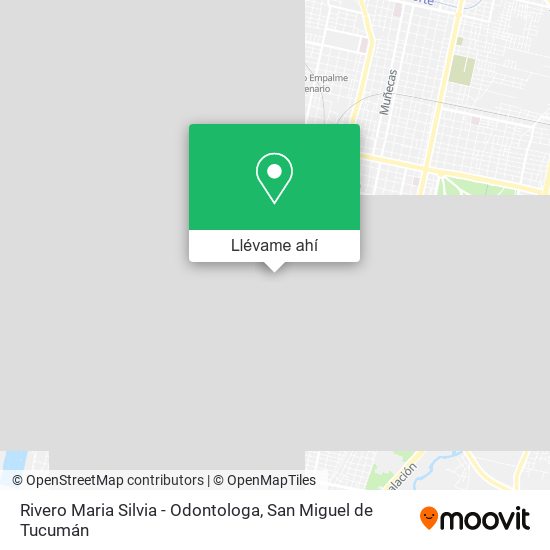 Mapa de Rivero Maria Silvia - Odontologa