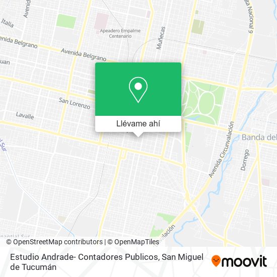 Mapa de Estudio Andrade- Contadores Publicos