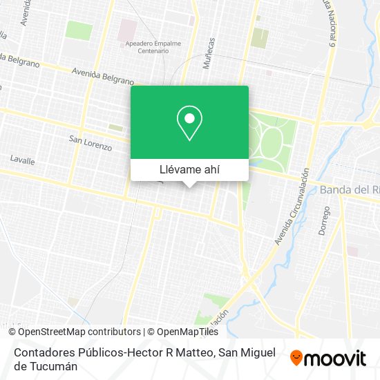 Mapa de Contadores Públicos-Hector R Matteo