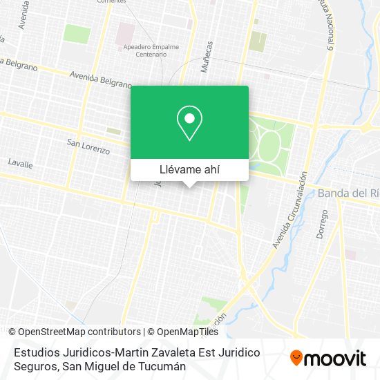 Mapa de Estudios Juridicos-Martin Zavaleta Est Juridico Seguros