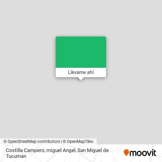 Mapa de Costilla Campero, miguel Angel