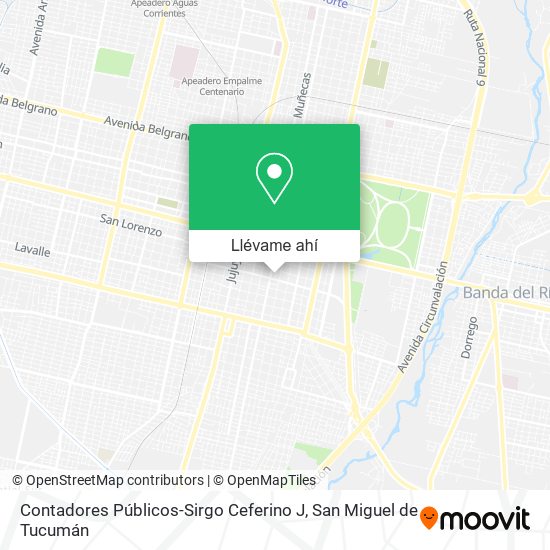 Mapa de Contadores Públicos-Sirgo Ceferino J