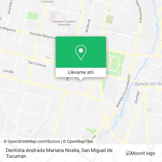 Mapa de Dentista-Andrada Mariana Noelia