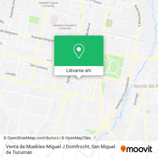 Mapa de Venta de Muebles-Miguel J Domfrocht