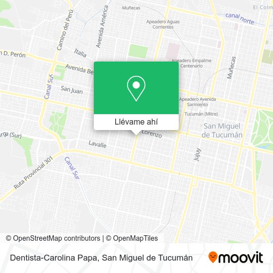 Mapa de Dentista-Carolina Papa
