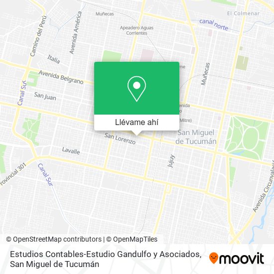 Mapa de Estudios Contables-Estudio Gandulfo y Asociados