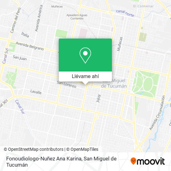 Mapa de Fonoudiologo-Nuñez Ana Karina