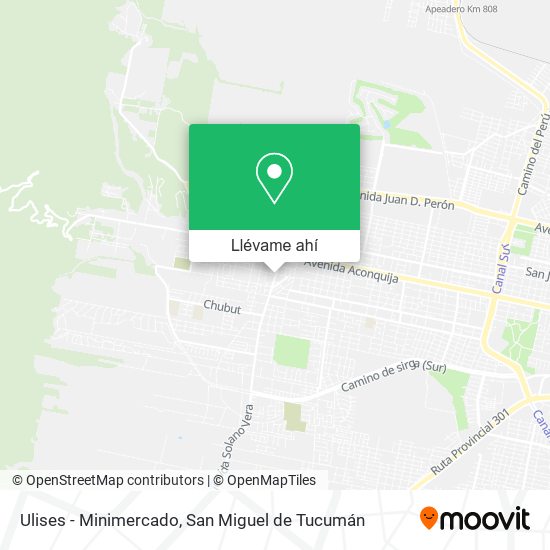 Mapa de Ulises - Minimercado