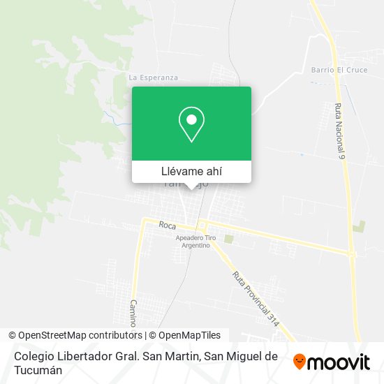 Mapa de Colegio Libertador Gral. San Martin