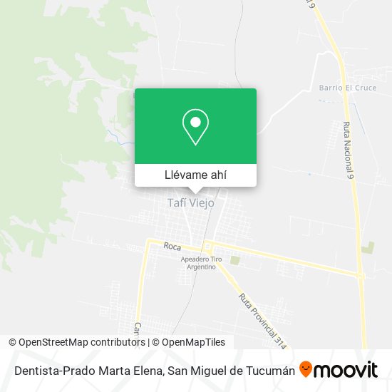 Mapa de Dentista-Prado Marta Elena