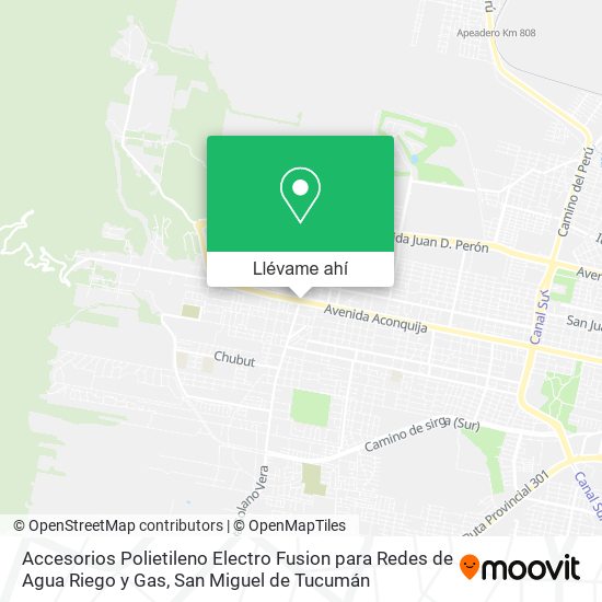 Mapa de Accesorios Polietileno Electro Fusion para Redes de Agua Riego y Gas