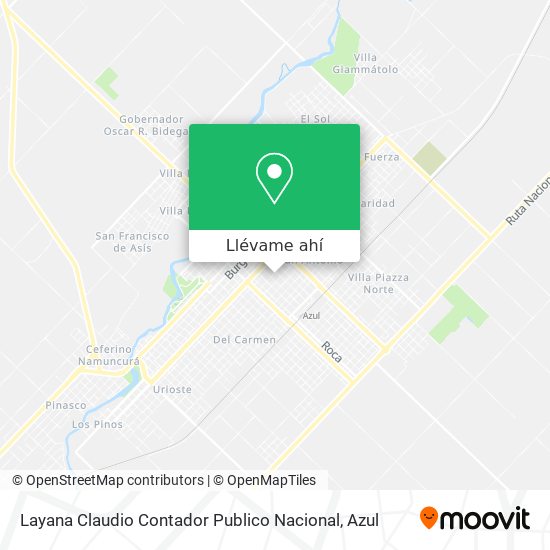 Mapa de Layana Claudio Contador Publico Nacional