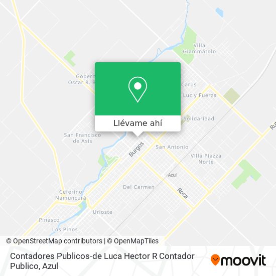 Mapa de Contadores Publicos-de Luca Hector R Contador Publico