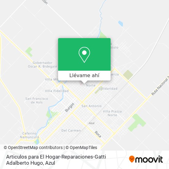 Mapa de Articulos para El Hogar-Reparaciones-Gatti Adalberto Hugo
