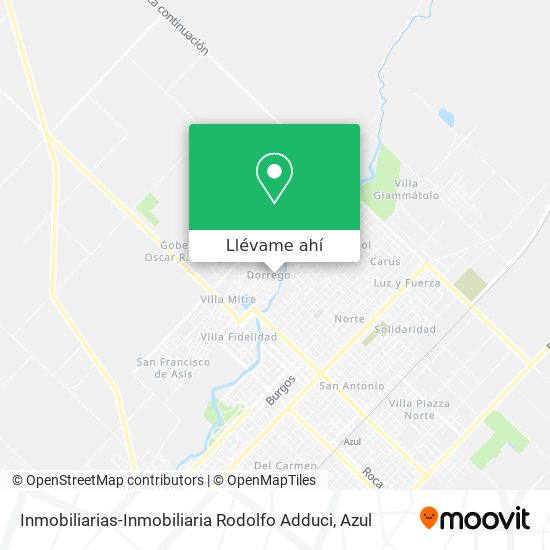 Mapa de Inmobiliarias-Inmobiliaria Rodolfo Adduci