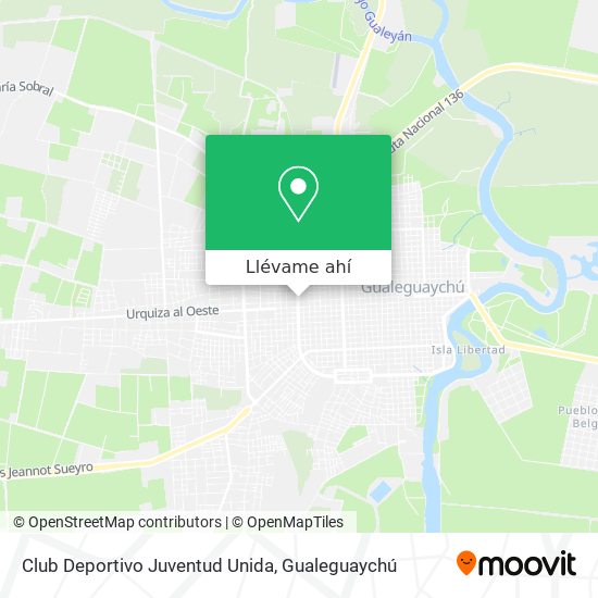 Cómo llegar a Club Deportivo Juventud Unida en Gualeguaychú en Autobús?