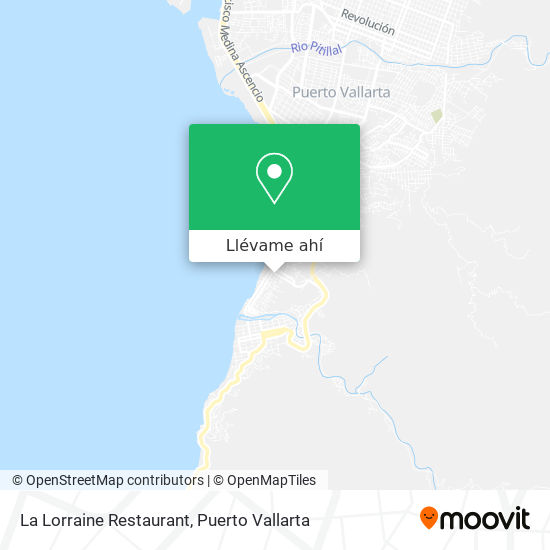 Mapa de La Lorraine Restaurant