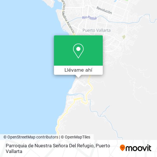 Cómo llegar a Parroquia de Nuestra Señora Del Refugio en Puerto Vallarta en  Autobús?