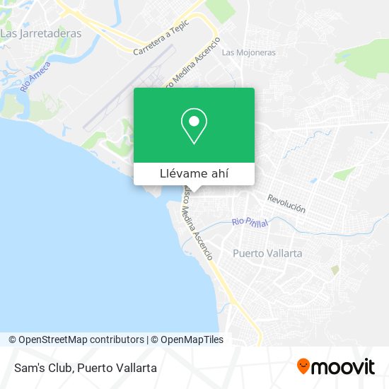 Cómo llegar a Sam's Club en Puerto Vallarta en Autobús?