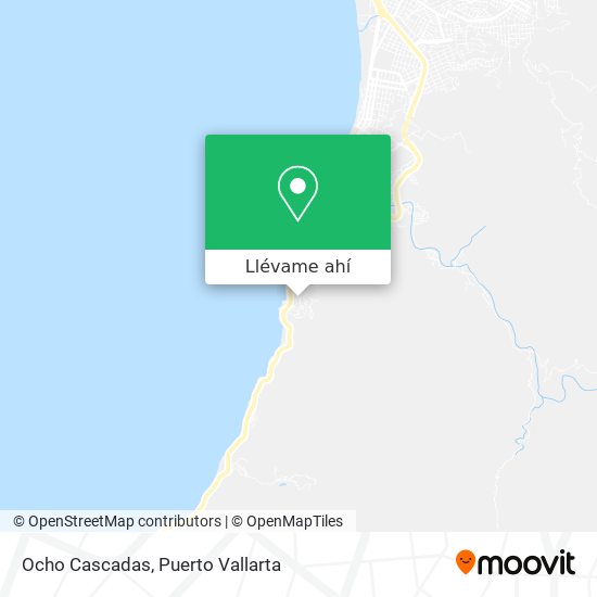 Cómo llegar a Ocho Cascadas en Puerto Vallarta en Autobús?