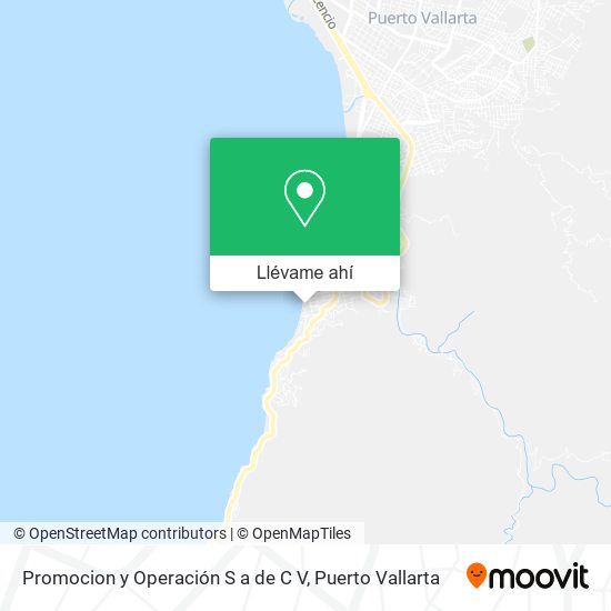 Mapa de Promocion y Operación S a de C V