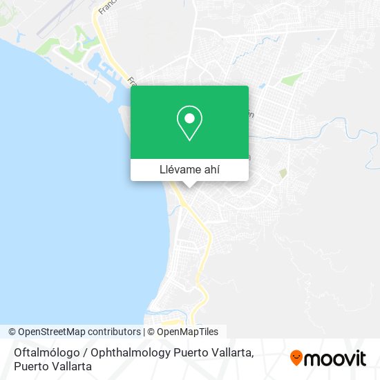 Mapa de Oftalmólogo / Ophthalmology Puerto Vallarta