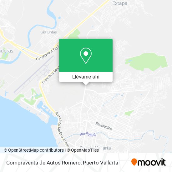 Mapa de Compraventa de Autos Romero