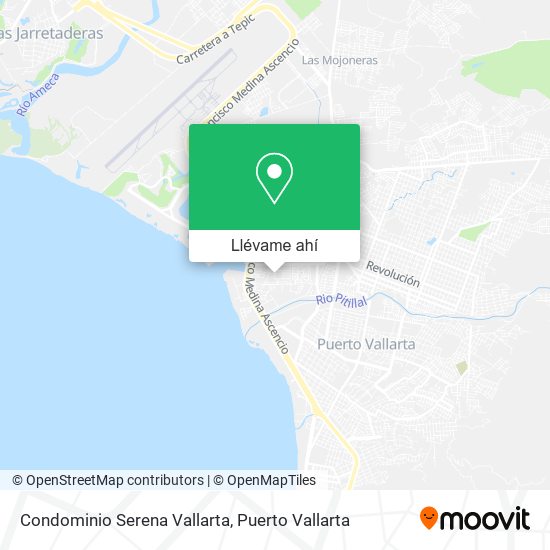 Mapa de Condominio Serena Vallarta