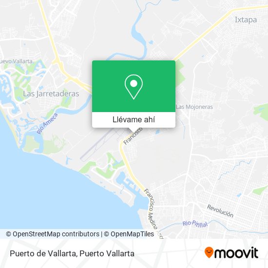 Mapa de Puerto de Vallarta