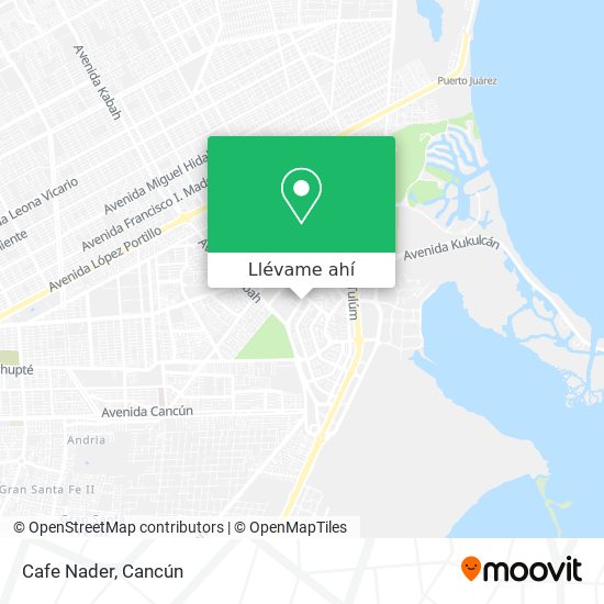 Cómo llegar a Cafe Nader en Benito Juárez en Autobús?