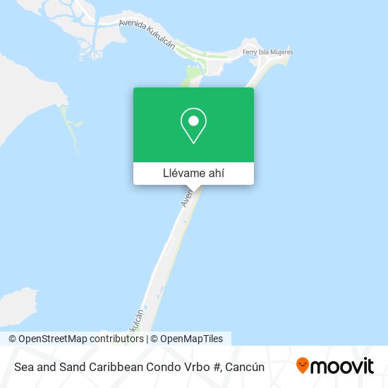 Mapa de Sea and Sand Caribbean Condo Vrbo #