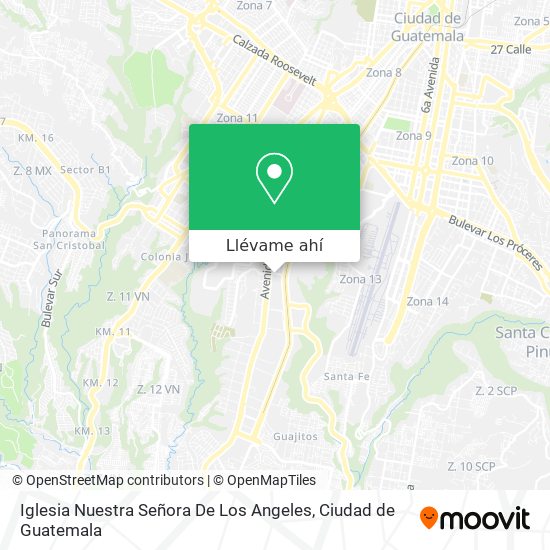 Mapa de Iglesia Nuestra Señora De Los Angeles