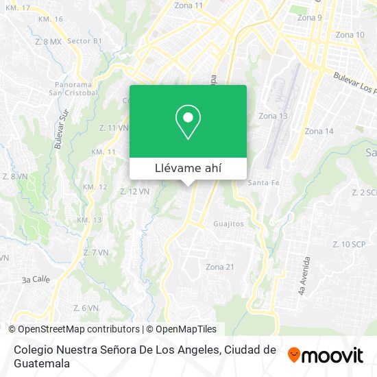 Mapa de Colegio Nuestra Señora De Los Angeles