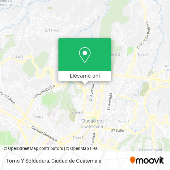 Mapa de Torno Y Soldadura