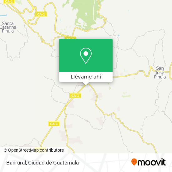 Mapa de Banrural