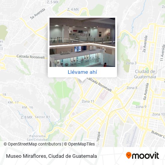Mapa de Museo Miraflores