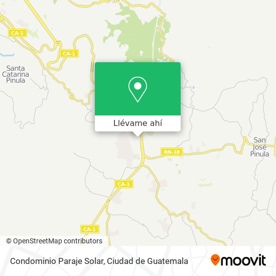 Mapa de Condominio Paraje Solar