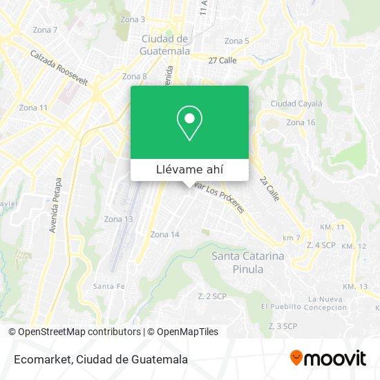 Mapa de Ecomarket