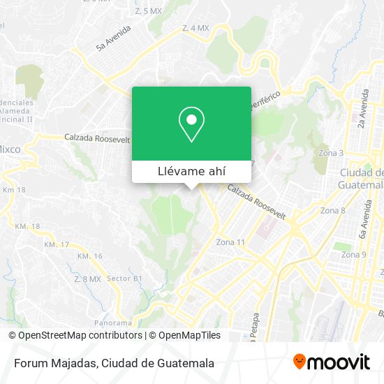 Mapa de Forum Majadas