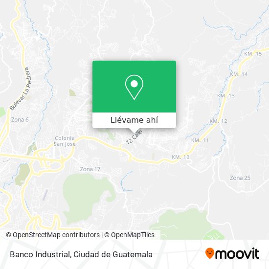 Mapa de Banco Industrial