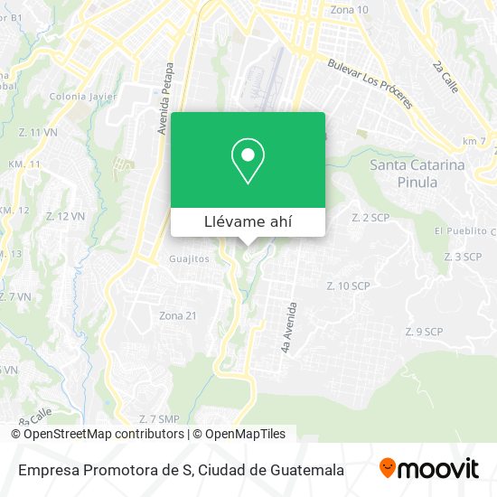 Mapa de Empresa Promotora de S